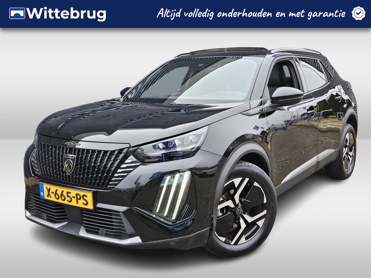 Peugeot 2008 - 1.2 PureTech 130 GT Nieuw Model | Automaat | Panoramisch Schuifdak | Navigatie Via Apple C - AutoWereld.nl