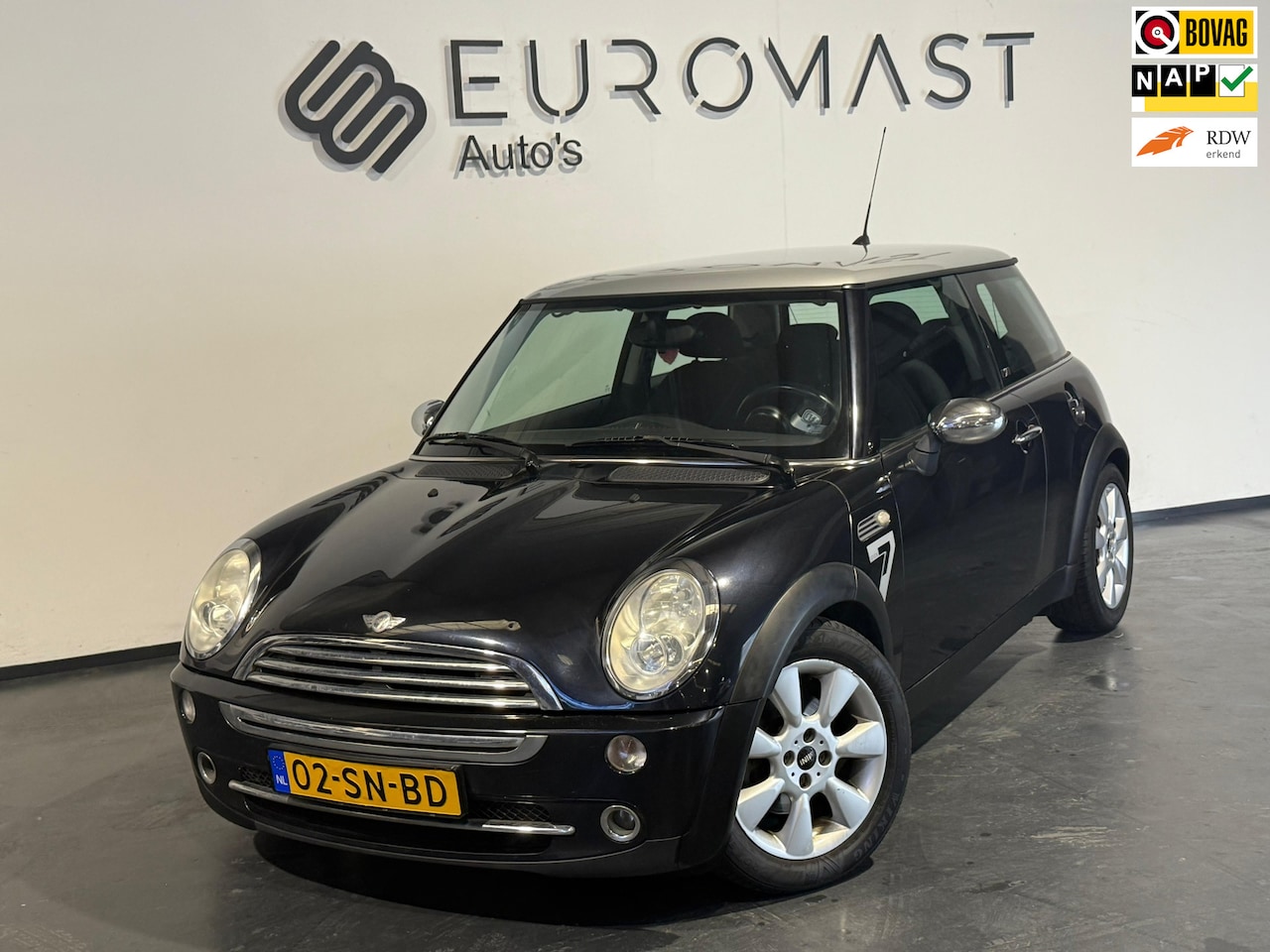 MINI Cooper - Mini 1.6 Seven Airco Elektrische Ramen Nieuwe Apk - AutoWereld.nl