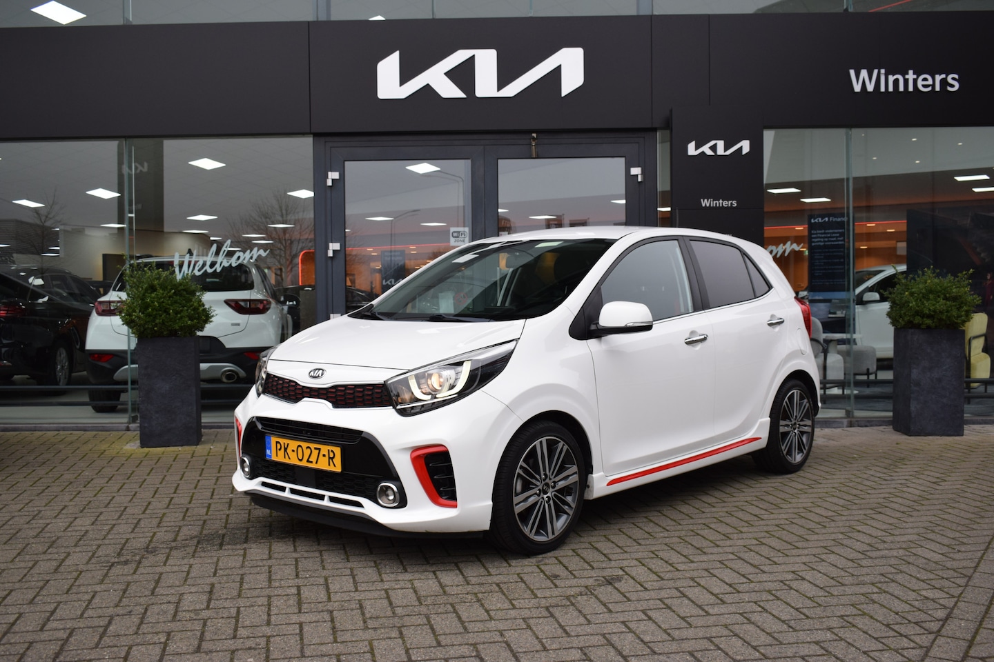 Kia Picanto - 1.2i-16V ISG GT-Line 5-Drs ECC Cr.Control Navi+Camera+BT Leder+Verw. 16"LMV 33.188km Tot 1 - AutoWereld.nl