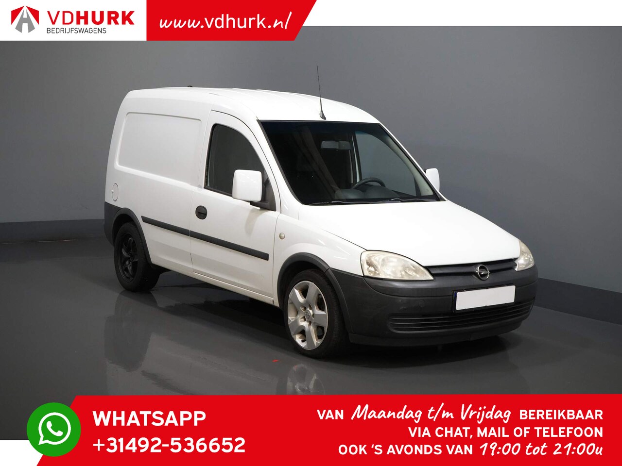 Opel Combo - 1.7 CDTi Rijdt prima/ Airco/ Trekhaak - AutoWereld.nl