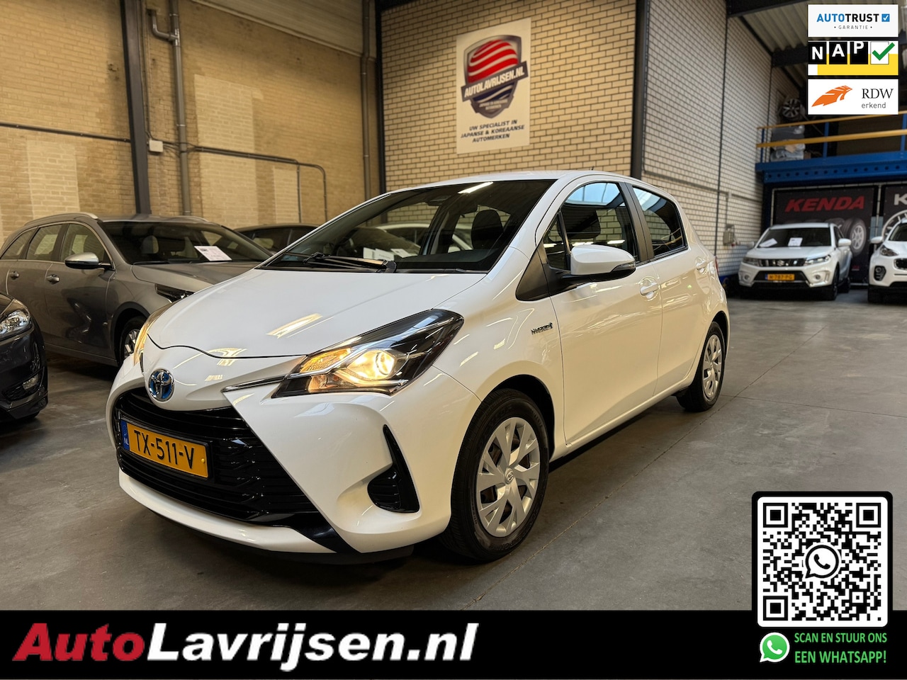 Toyota Yaris - 1.5 Hybrid ACTIVE NAVIGATIE / CAMERA CRUISE ECC NL AUTO NAP!! - AutoWereld.nl