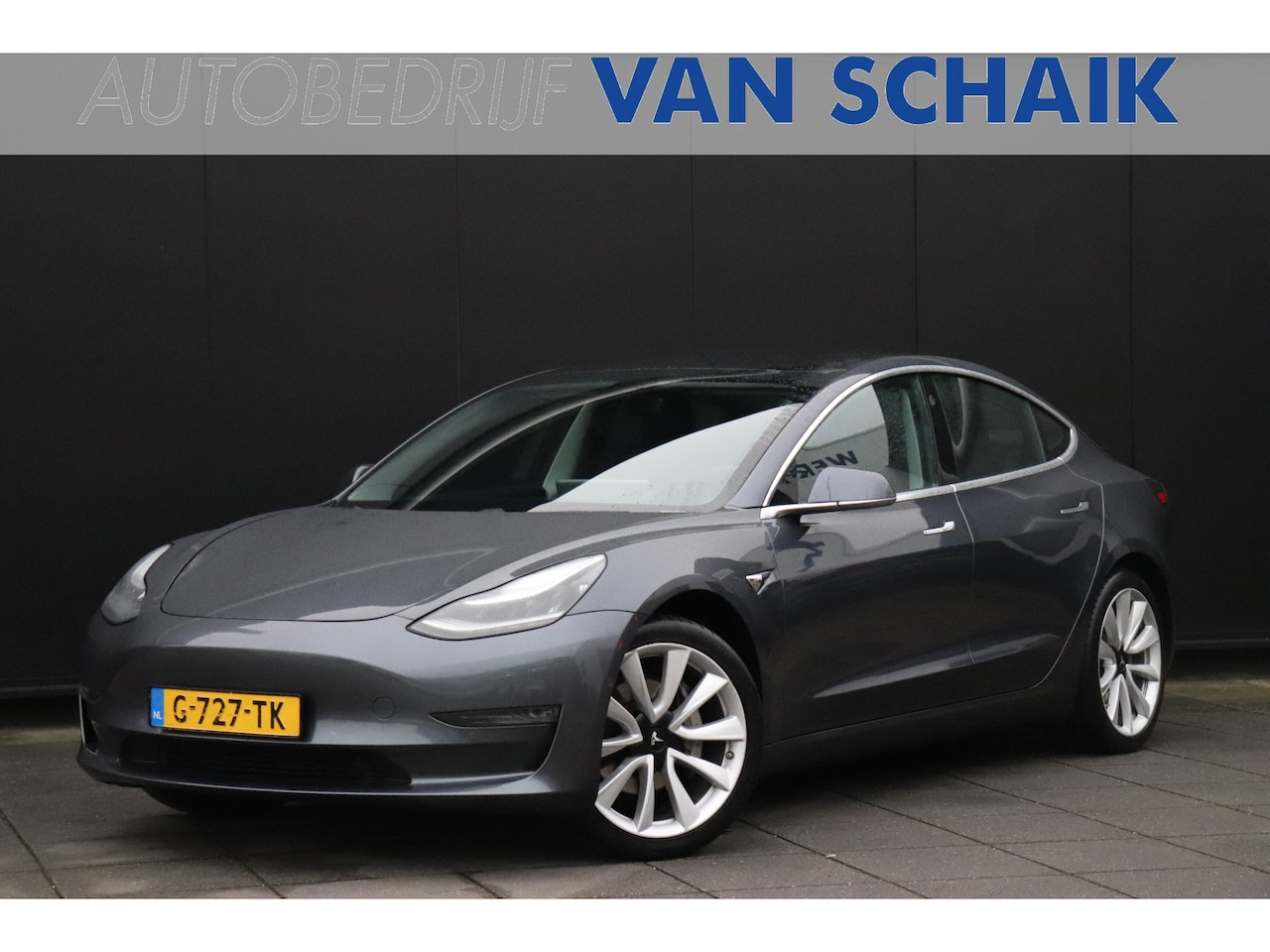 Tesla Model 3 - Long Range RWD Long Range AWD 75 kWh | LEDER | PANORAMA -DAK | - AutoWereld.nl