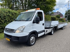 Iveco Daily - 40C18 BE combinatie | 10T | Veldhuizen knik vloer + Kraan