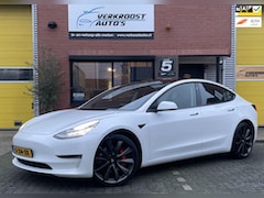 Tesla Model 3 - Performance AWD 75 kWh pano. long range. autopilot.nieuwstaat