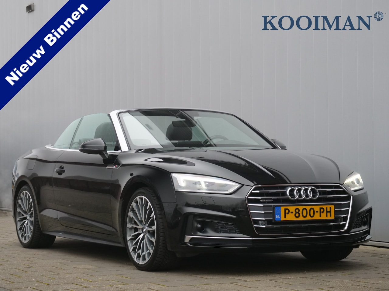 Audi A5 Cabriolet - 2.0 TFSI quattro Sport Pro Line S 252 Pk Automaat Navigatie / DAB/ Camera / Nekverwarming - AutoWereld.nl