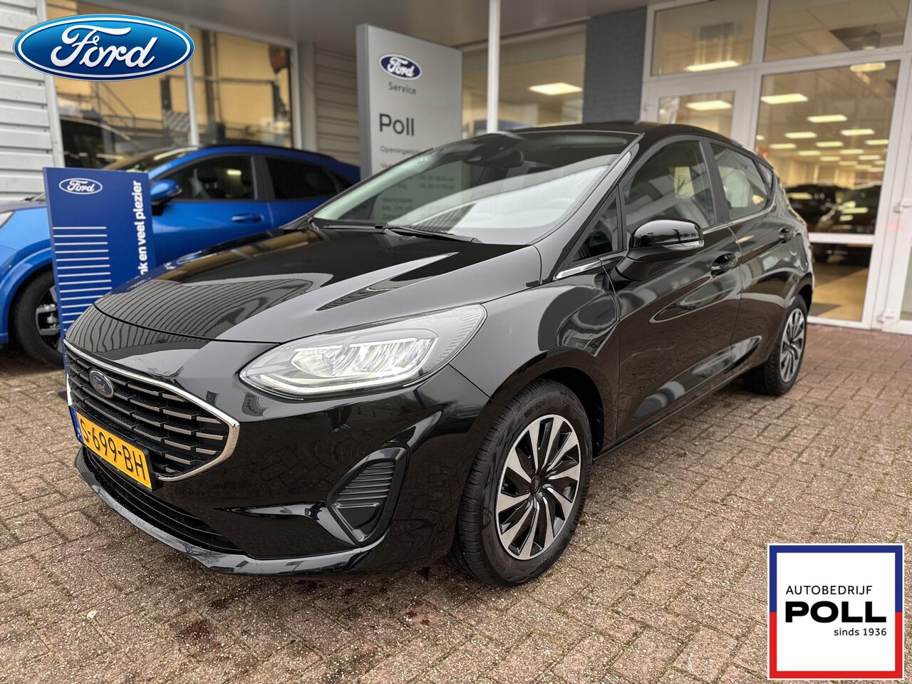 Ford Fiesta - 125pk EcoBoost Hybrid Titanium Navi DAB+ Climat Cruise Parkeersensoren 5drs - AutoWereld.nl