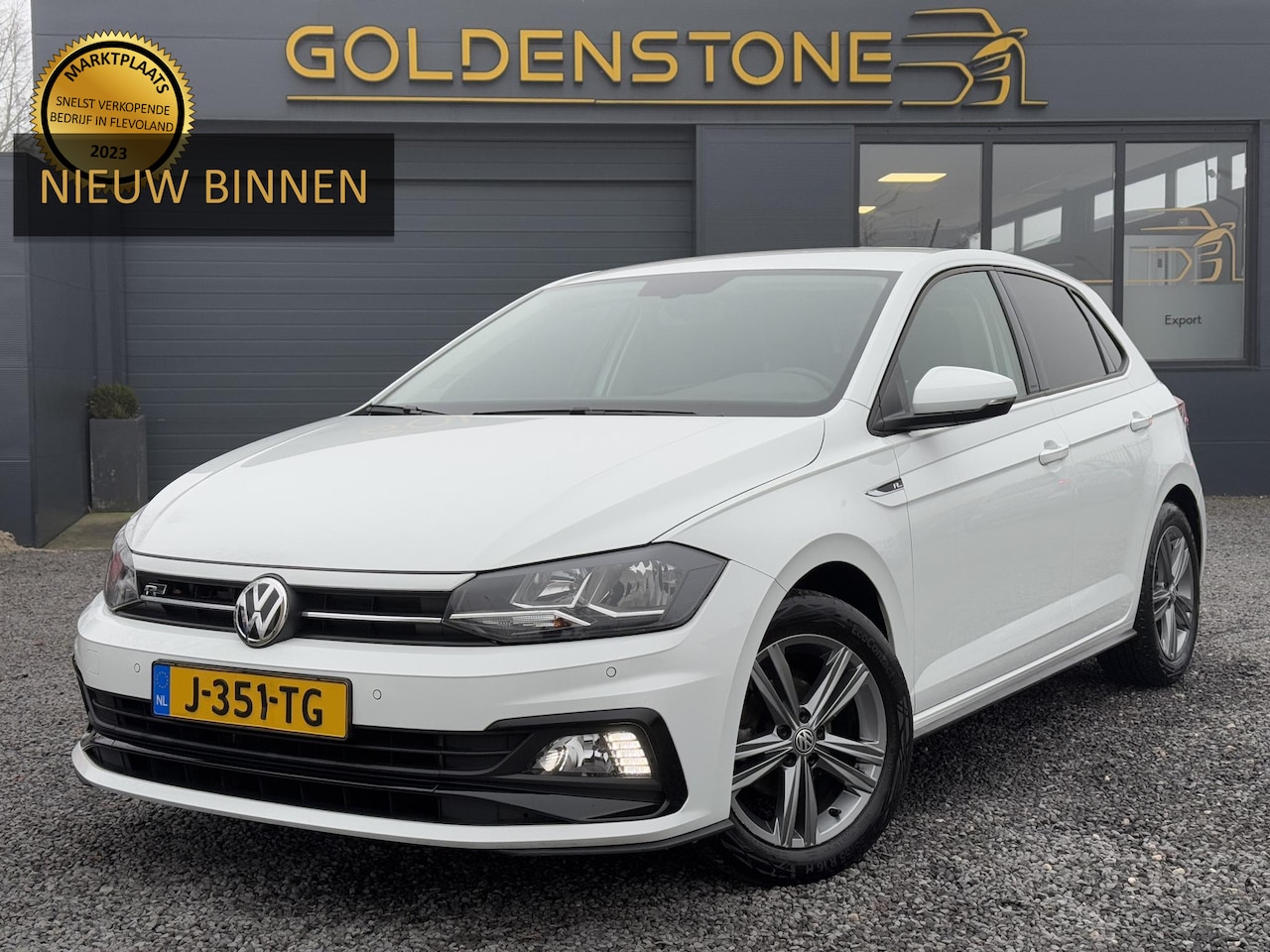 Volkswagen Polo - 1.0 TSI Highline Business R 1e Eigenaar,Navi,Clima,Cruise,PDC V+A,N.A.P,APK tot 10-2026 - AutoWereld.nl