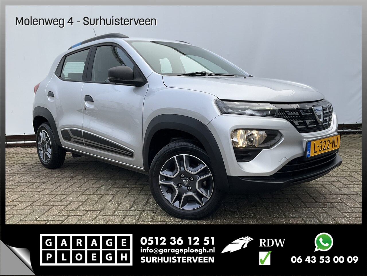 Dacia Spring - Business 27 kWh Leer Camera Navigatie 1Eig - AutoWereld.nl