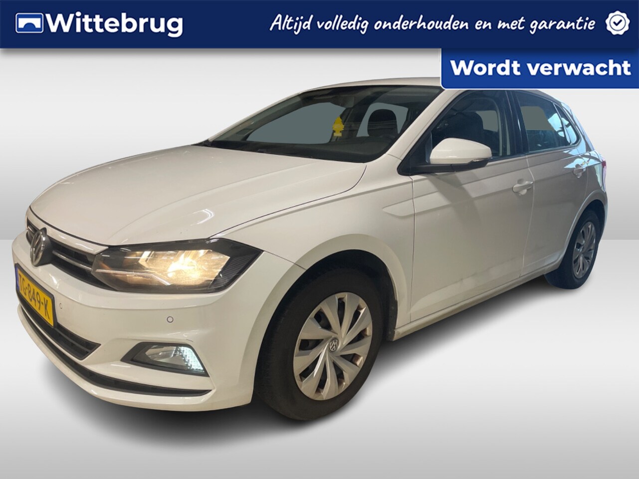 Volkswagen Polo - 1.0 TSI Comfortline / Adaptive Cruise Control / Parkeersensoren V+A / App Connect / Airco - AutoWereld.nl