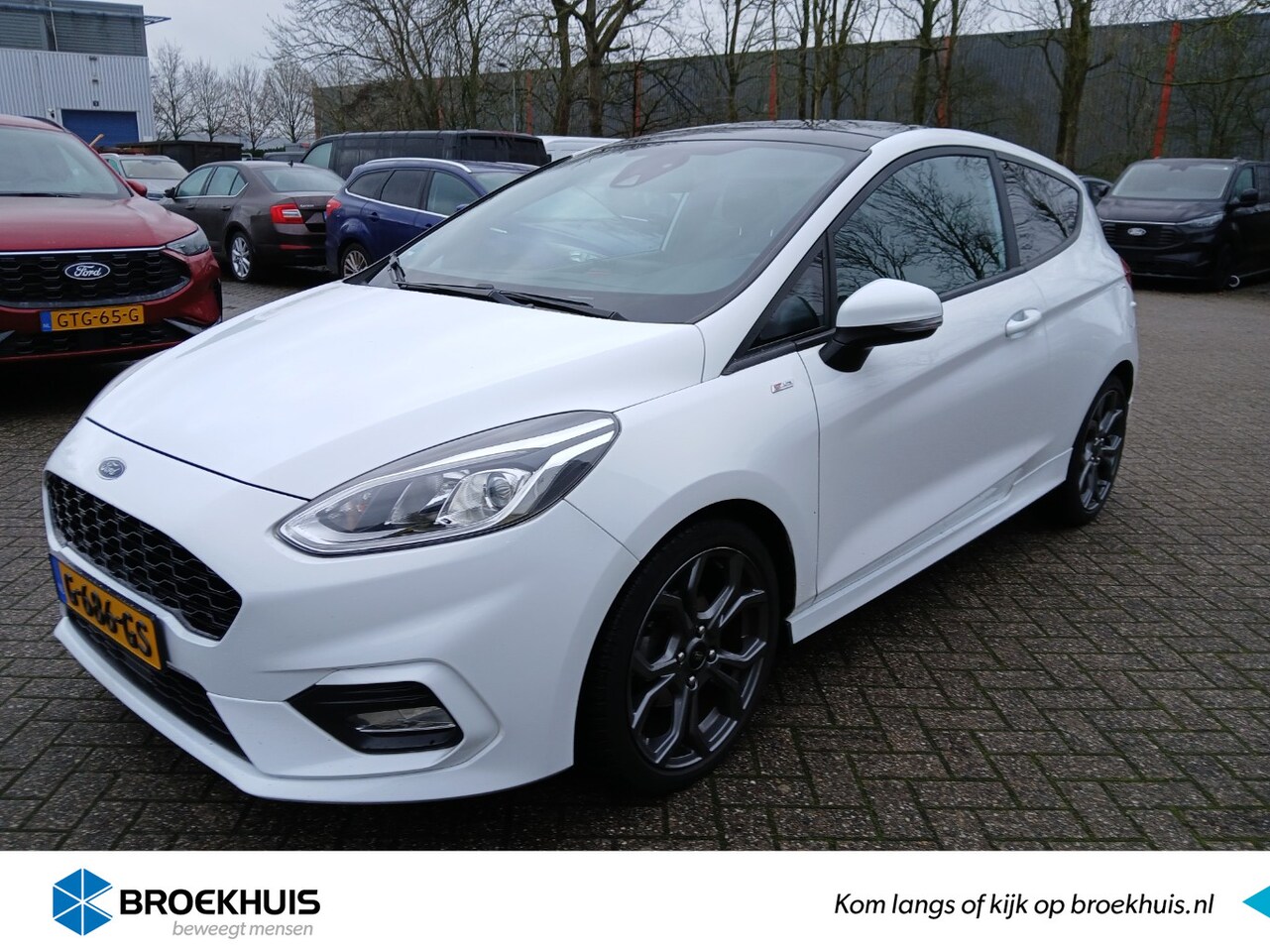 Ford Fiesta - 1.0 EcoBoost ST-line | Pano-dak | Winter-pack | Stuur,Stoel & Voorruitverwarming | Cruise - AutoWereld.nl