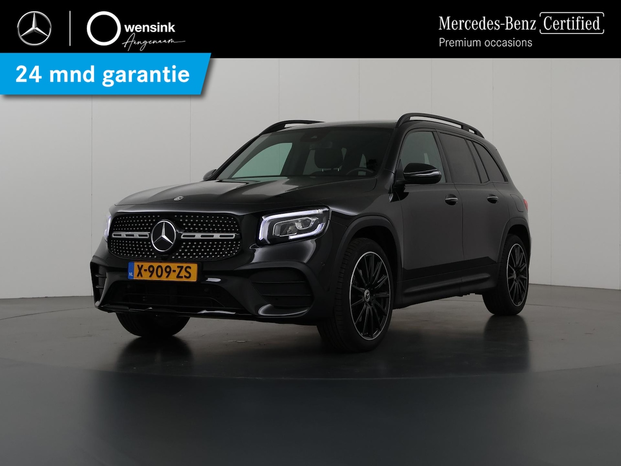 Mercedes-Benz GLB - 200 AMG | AMG Line | Panorama | Adaptief onderstel | Nightpakket | Dodehoek Assistent | DI - AutoWereld.nl