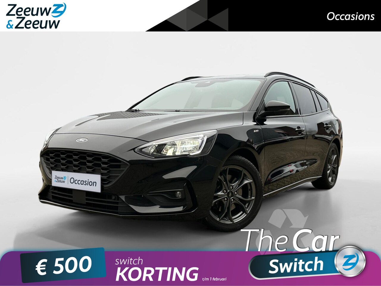 Ford Focus Wagon - ST-Line 155 PK |Zeer compleet| Winter Pack| Navigatie| 155 pk| - AutoWereld.nl