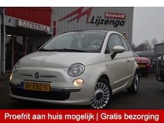 Fiat 500 - 0.9 TwinAir Lounge Cruise l Leer | Pano | Airco | LMV | Bluetooth | Radio/CD