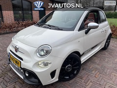 Fiat 500 C - 1.4 T-Jet 165 pk Abarth 595 Turismo, bruin leder, beats, nieuwstaat