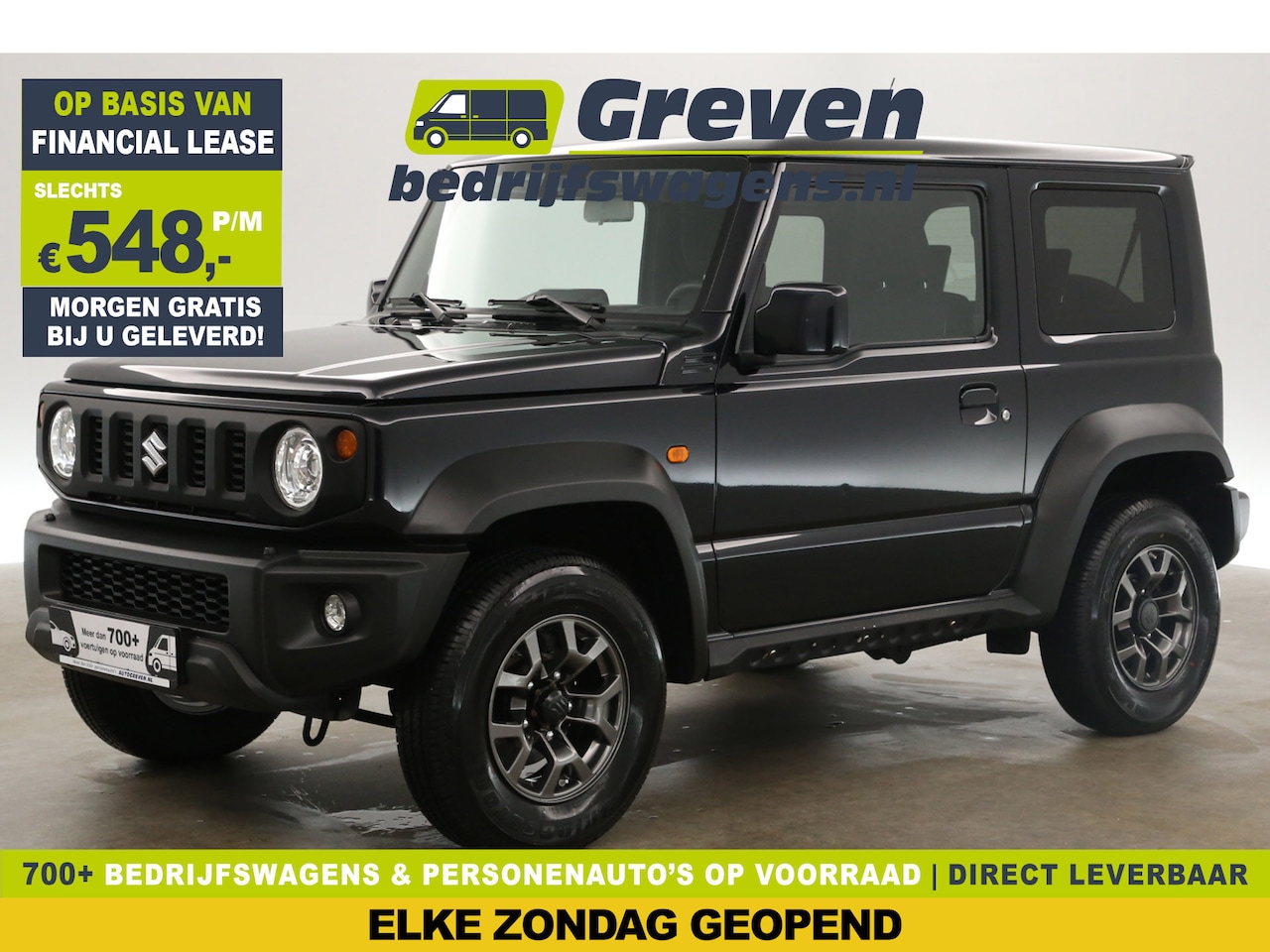 Suzuki Jimny - 1.5 Style 4x4 AWD 4 Persoons Stoelverwarming Clima Cruise Navi DAB+ 15"LMV - AutoWereld.nl