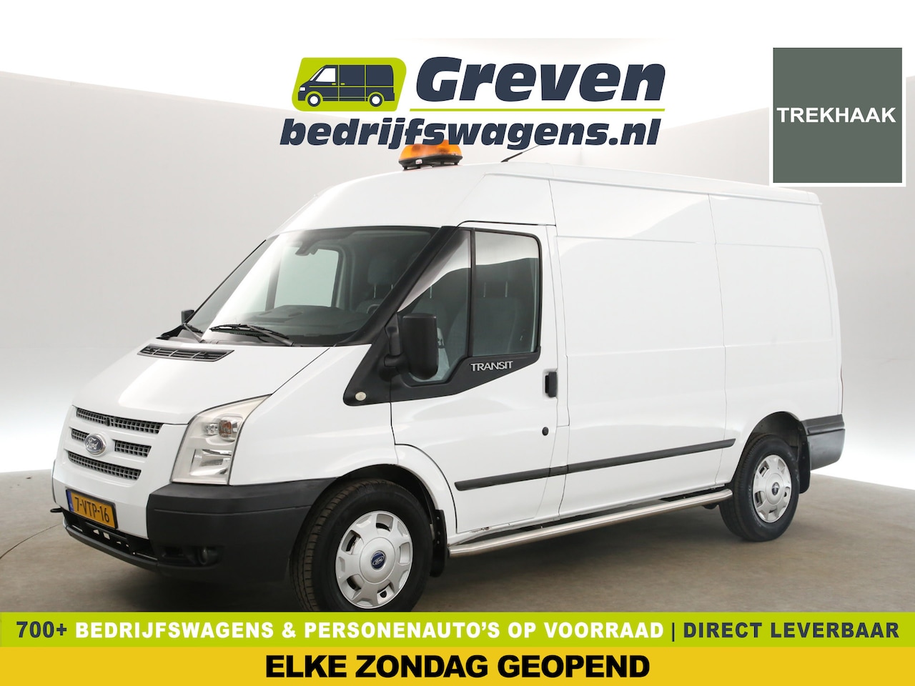 Ford Transit - 2.2 TDCI HD L2H2 | APK tot 28-05-2025 | 2800KG Trekgew. Airco Cruise 3 Persoons Elektrpakk - AutoWereld.nl