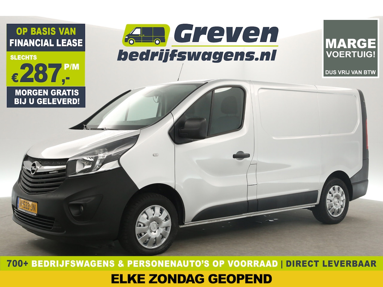 Opel Vivaro - 1.6 CDTI L1H1 | MARGE! | Airco Cruise Camera LED Navigatie Parkeersensoren Elektrpakket Sc - AutoWereld.nl