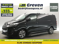 Citroën Jumpy - 2.0 BlueHDI L3H1 | Dubbele Cabine | 6 Persoons | Automaat Trekhaak Airco Camera Carplay Cr