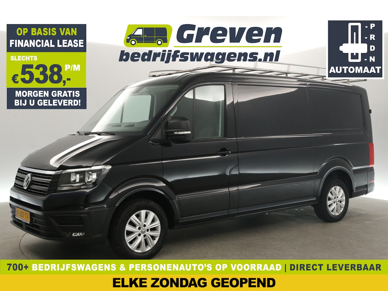 Volkswagen Crafter - 30 2.0 TDI L3H2 | 3000KG Trekgew. 140PK DSG Automaat Trekhaak Airco Camera Carplay Cruise - AutoWereld.nl