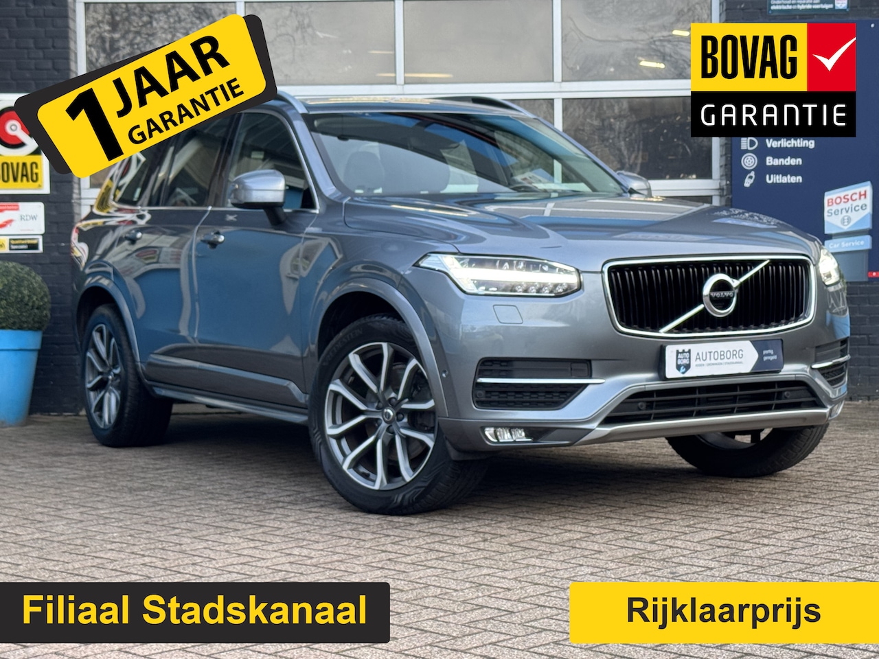 Volvo XC90 - 2.0 D5 AWD Momentum | Trekhaak | Achteruitrijcamera | Cruise Control Adaptief | Rijklaar + - AutoWereld.nl