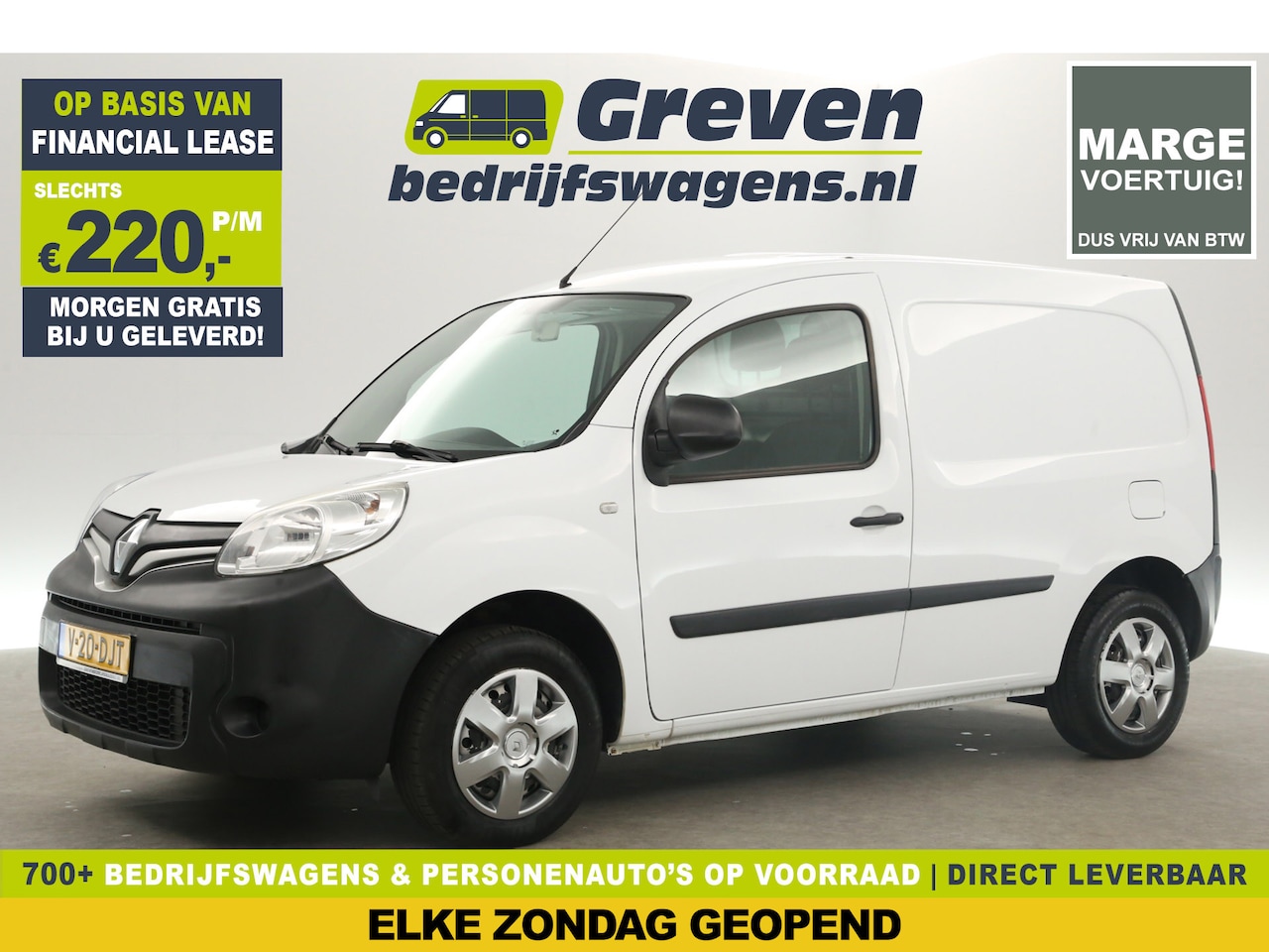 Renault Kangoo - 1.5 dCi Energy Luxe L1H1 | MARGE! l Airco Trekhaak Parkeersensoren Elektrpakket - AutoWereld.nl