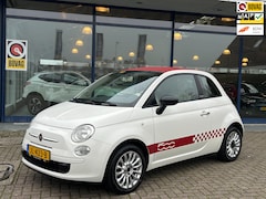 Fiat 500 C - 1.2 Lounge Elek. Cabriodak Airco Park.Sens LM-Velgen Nette Staat