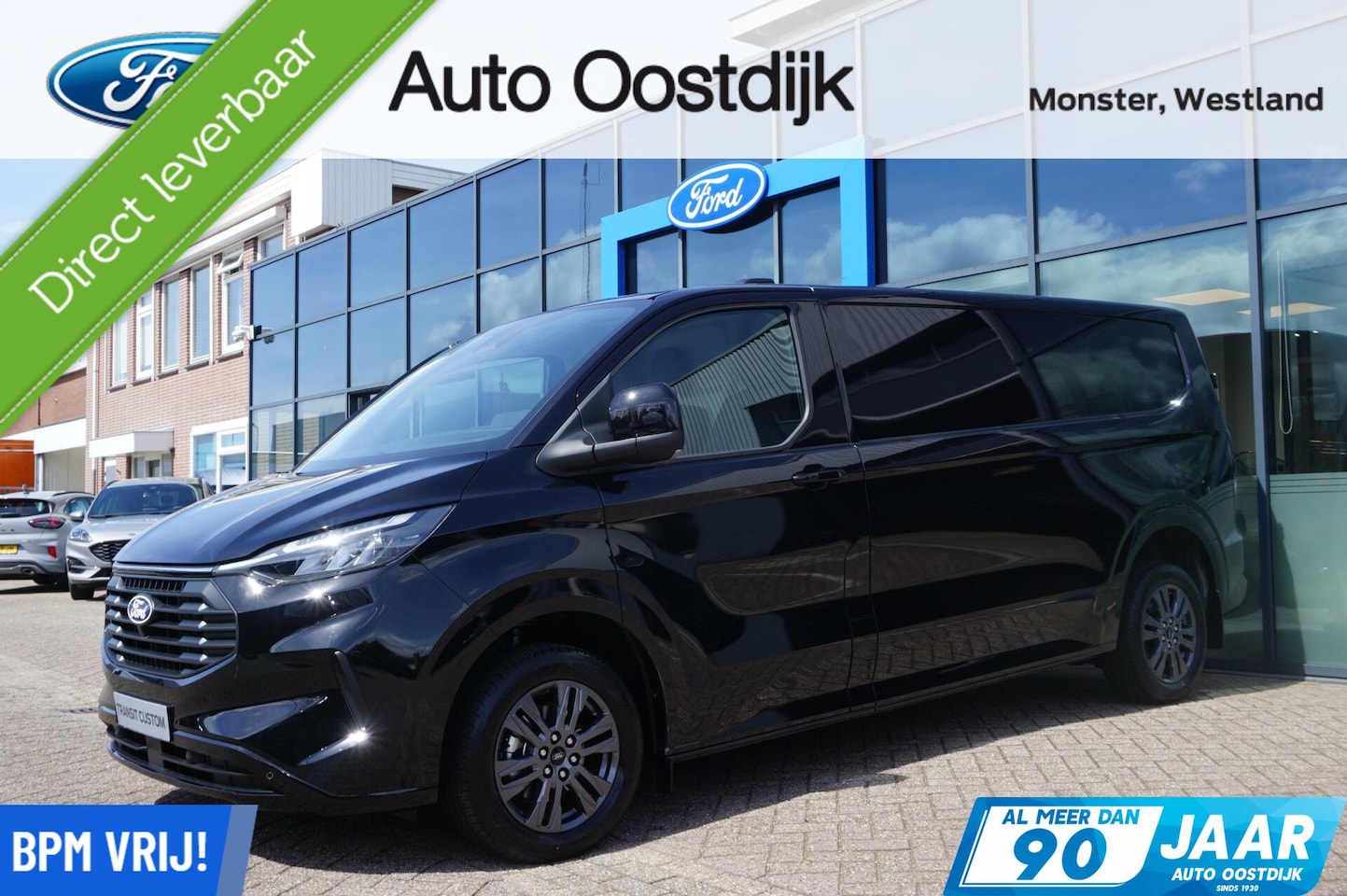 Ford Transit Custom - 320 2.0 TDCI L2H1 Limited 136PK Automaat DIRECT RIJDEN!! Elek. Trekhaak Camera Adaptieve C - AutoWereld.nl