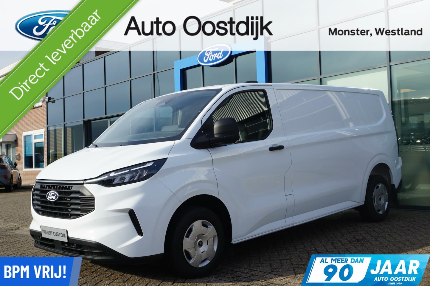 Ford Transit Custom - 280 2.0 TDCI L2H1 Trend 110PK DIRECT RIJDEN!! Camera Carplay-Navi Cruise LED Laadruimte Pa - AutoWereld.nl