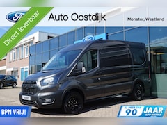 Ford Transit - 350 2.0 TDCI L2H2 Trend 130PK Automaat DIRECT RIJDEN 3-zit Trekhaak Camera LED-Laadruimte