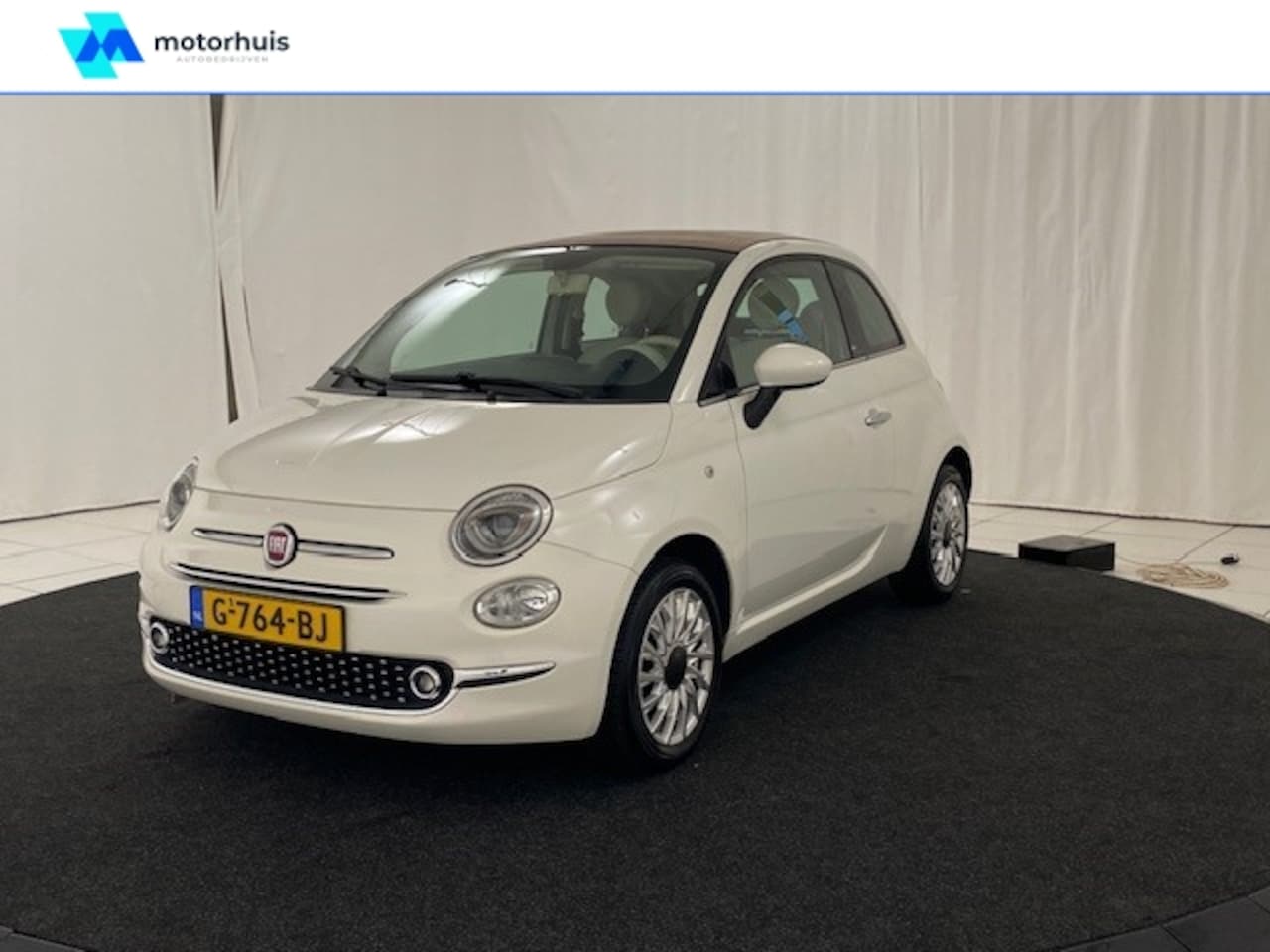 Fiat 500 C - 1.2 69pk Lounge / Climate Controle / Parkeersensoren - AutoWereld.nl