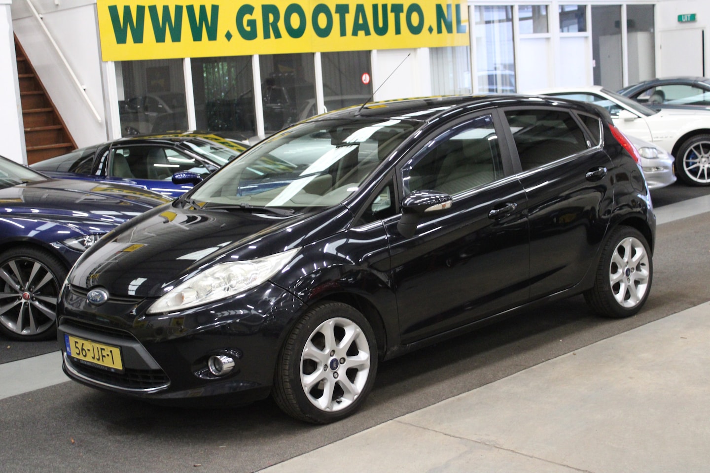 Ford Fiesta - 1.6 TDCi Ghia 1.6 TDCi Ghia 5drs, Airco, Isofix, Trekhaak - AutoWereld.nl