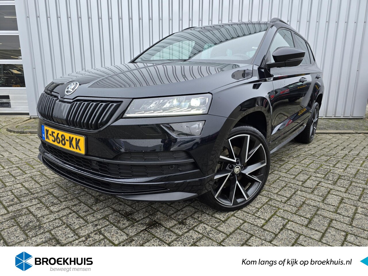 Skoda Karoq - 1.5 TSI ACT 150pk Sportline Business | 100% Dealeronderhouden | Airco | Achteruitrijcamera - AutoWereld.nl