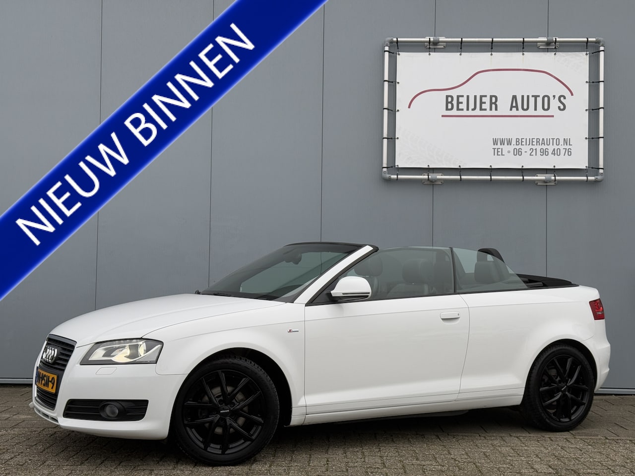 Audi A3 Cabriolet - 1.2 TFSI Ambition Pro Line S 1.2 TFSI Ambition Pro Line S-Line/Climate - AutoWereld.nl