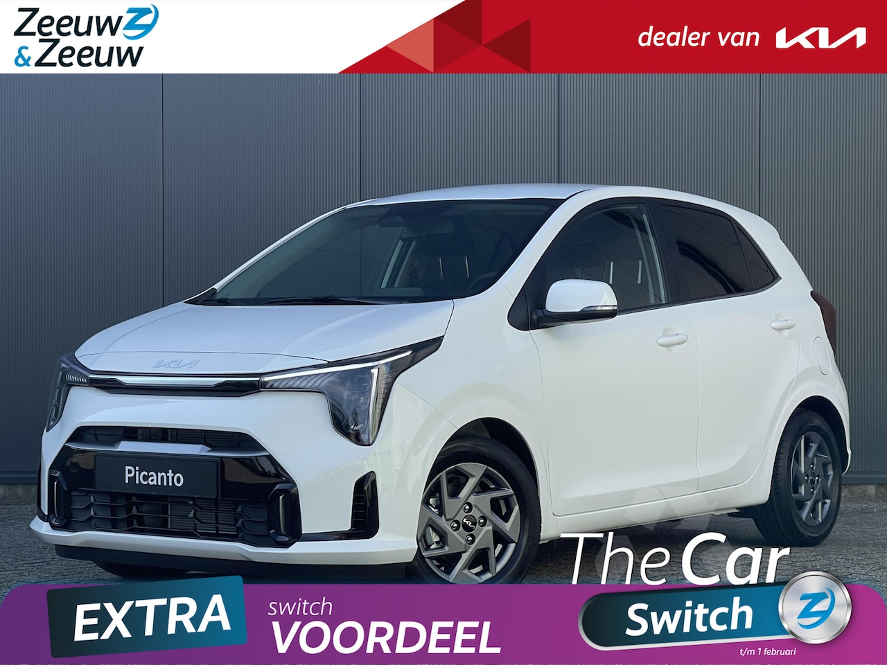 Kia Picanto - 1.0 DPI DynamicPlusLine | *Niet op voorraad* | Navi | Airco | Camera | LED-koplampen | Par - AutoWereld.nl