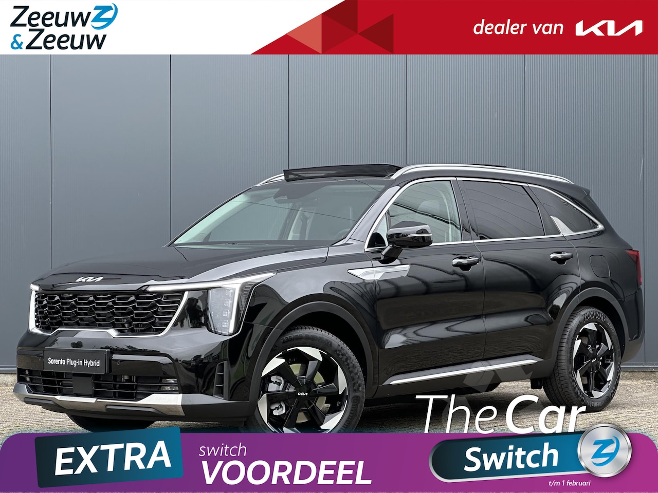 Kia Sorento - 1.6 T-GDi Plug-in Hybrid 4WD DynamicPlusLine 7p. | *Niet op voorraad* | *Nu te bestellen* - AutoWereld.nl