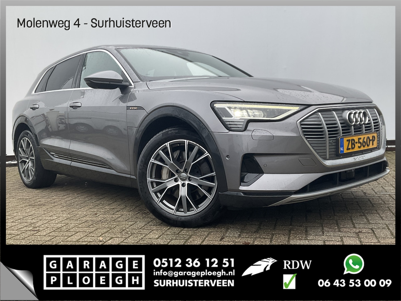 Audi e-tron - e-tron 55 quattro Afn.Trekh S-Line advanced Pro Line S 95 kWh - AutoWereld.nl