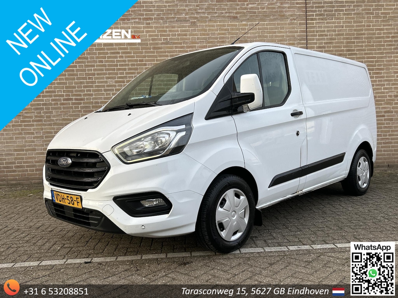 Ford Transit Custom - 340 2.0 TDCI L1H1 Trend | € 7.950,- NETTO! | Euro 6 | Kasten Inbouw | Airco | Cruise | PDC - AutoWereld.nl