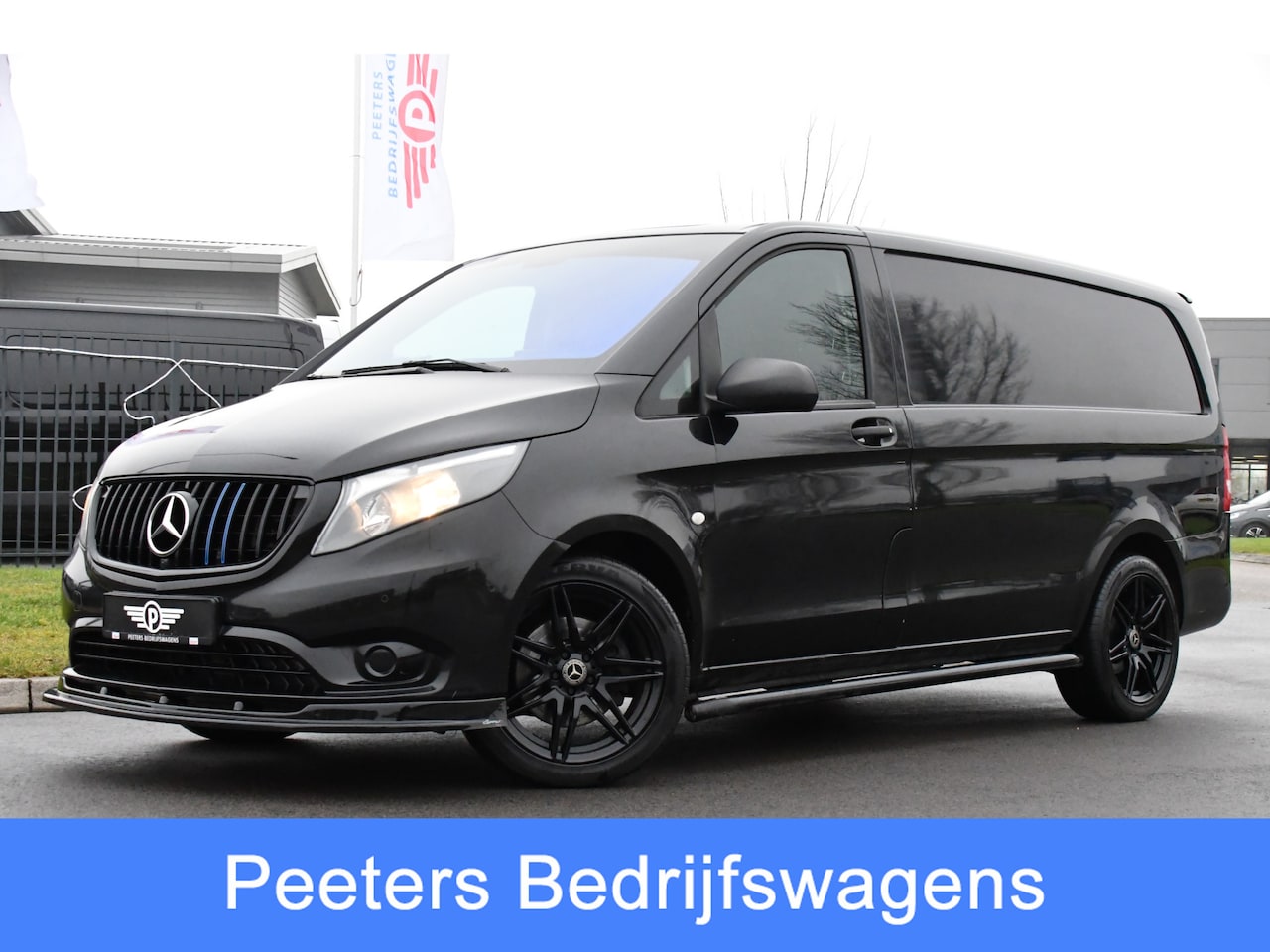 Mercedes-Benz Vito - 119 CDI Lang Black Edition Camera, Cruise, 190PK, Automaat, Multimedia, Sensoren, Carplay, - AutoWereld.nl