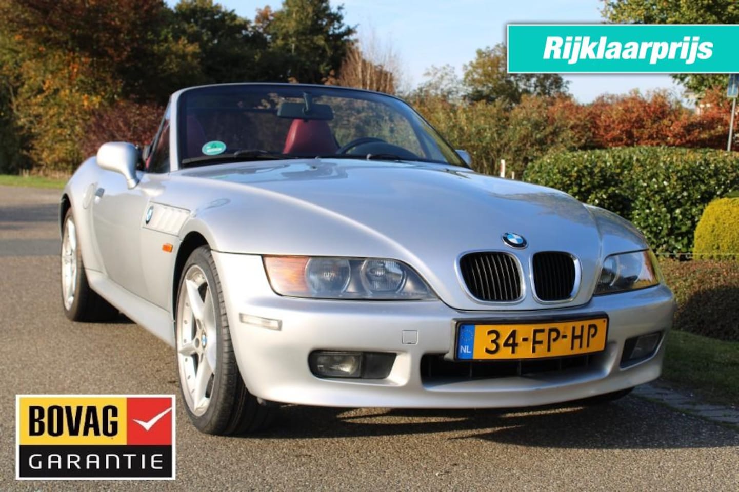 BMW Z3 Roadster - Roadster 1.8 S 118pk Cabrio NL auto/airco/leer/stoelverw - AutoWereld.nl