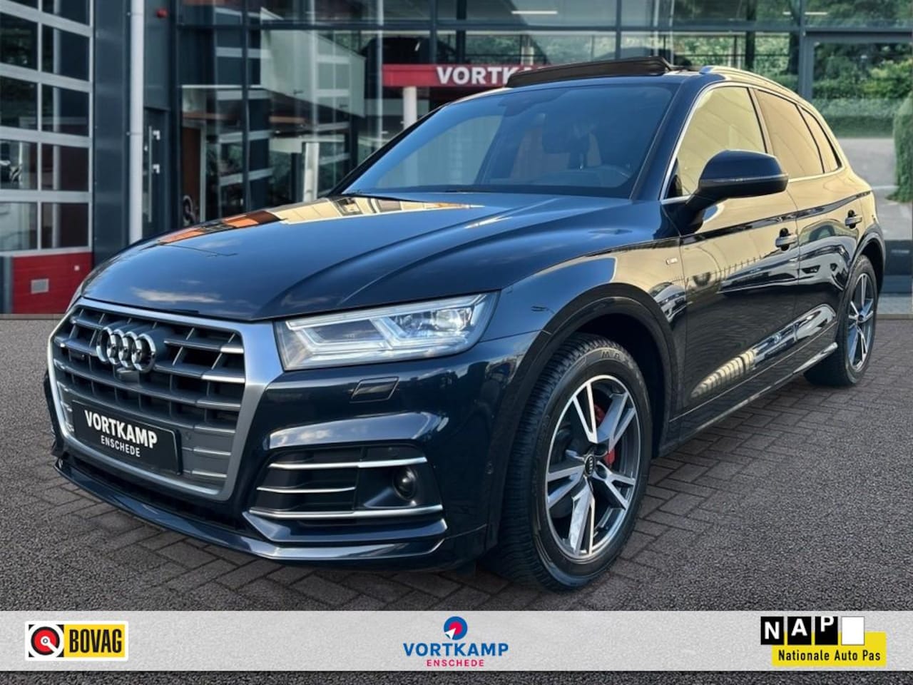 Audi Q5 - 2.0 TFSI QUATTRO S-LINE PANO-DAK/360-CAMERA/BenO/NAVI/ACC/STOELVE - AutoWereld.nl