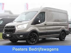 Ford Transit - 2.0 TDCI L2H2 Raptor Edition Camera, Cruise, Sensoren, 130PK, Trekhaak, Airco, Uniek