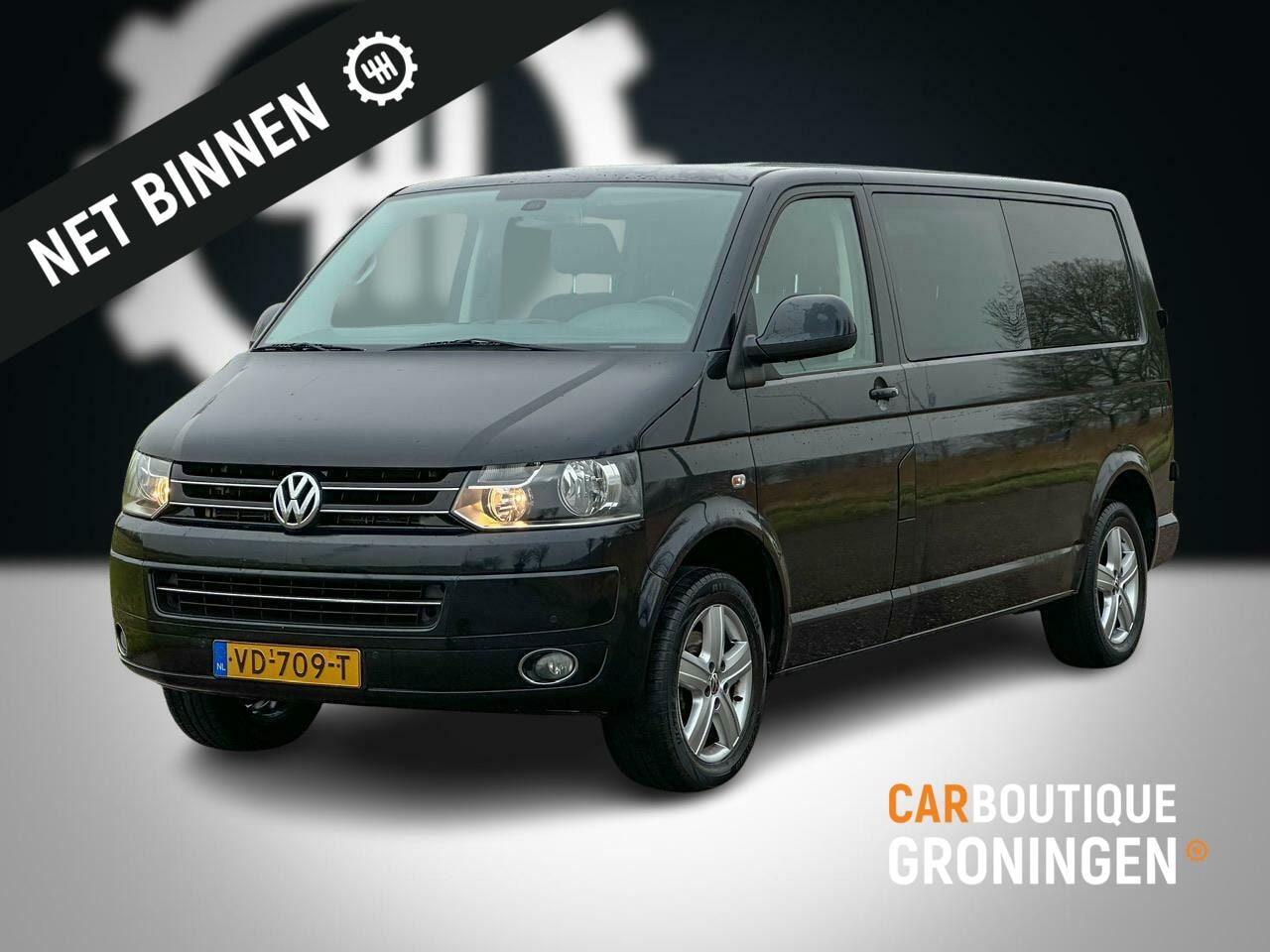 Volkswagen Transporter - 2.0 TDI L2H1 BM DC | AUTOMAAT | DUBBEL CABINE | AIRCO - AutoWereld.nl