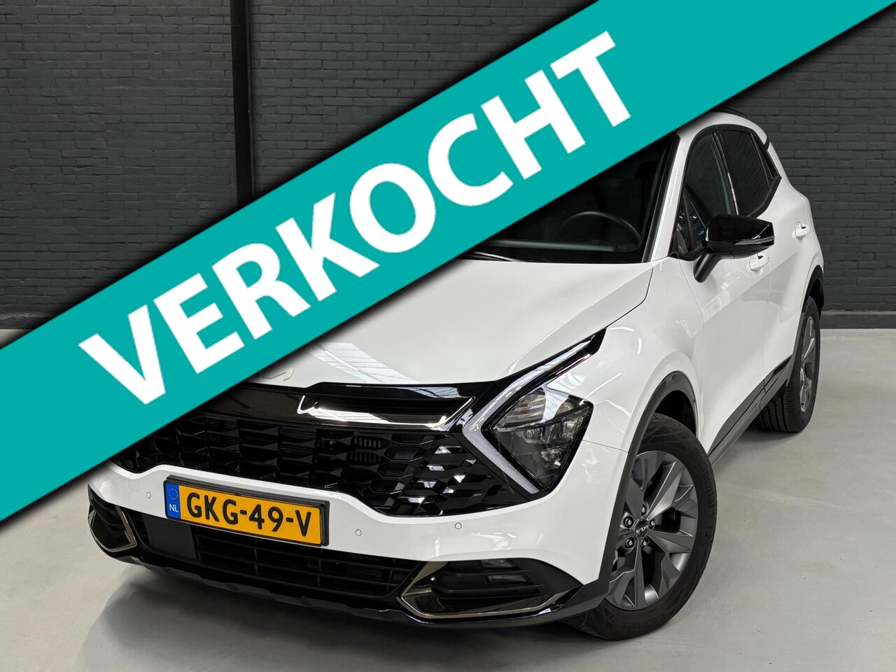 Kia Sportage - 1.6 HEV (230 pk) Hybrid Dark Edition automaat - leder / alcantara - AutoWereld.nl