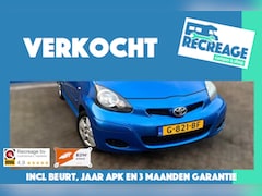 Toyota Aygo - 1.0 12v VVT-i Access | airco, carplay, jaar apk, beurt en 3mnd garantie