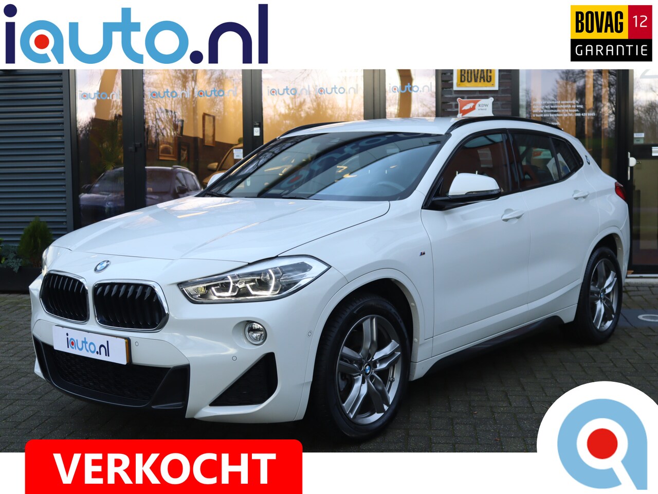 BMW X2 - sDrive20i M-Sport LED/Leder/Head-up/Camera/Navi+/elek. klep/DAB - AutoWereld.nl