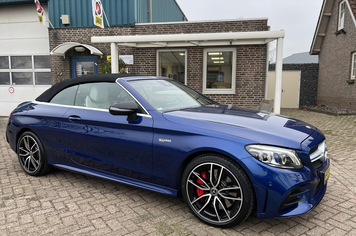 Mercedes-Benz C-klasse Cabrio - C43 AMG 390pk 4M, V6,Memory,Facelift, Burmester - AutoWereld.nl