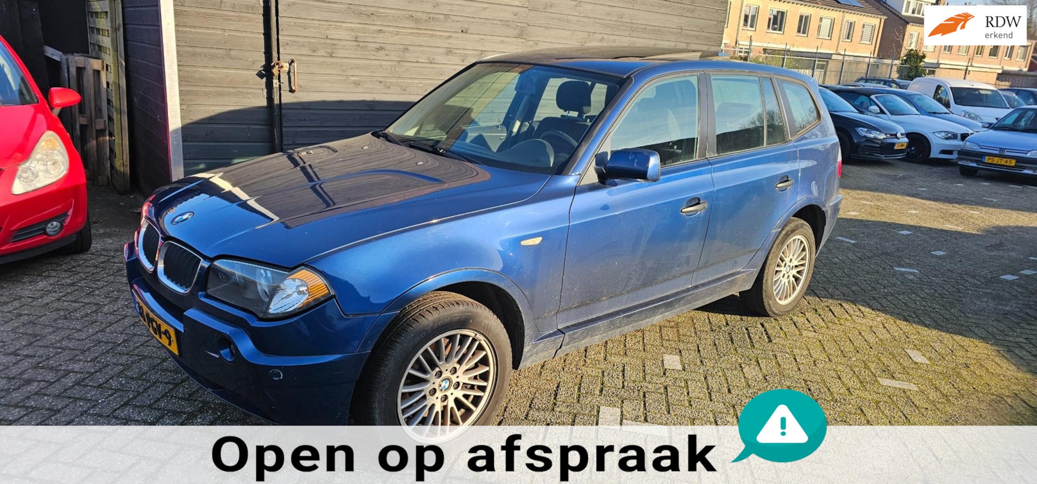 BMW X3 - 2.0i motor niet 100% tik in motor export handel - AutoWereld.nl