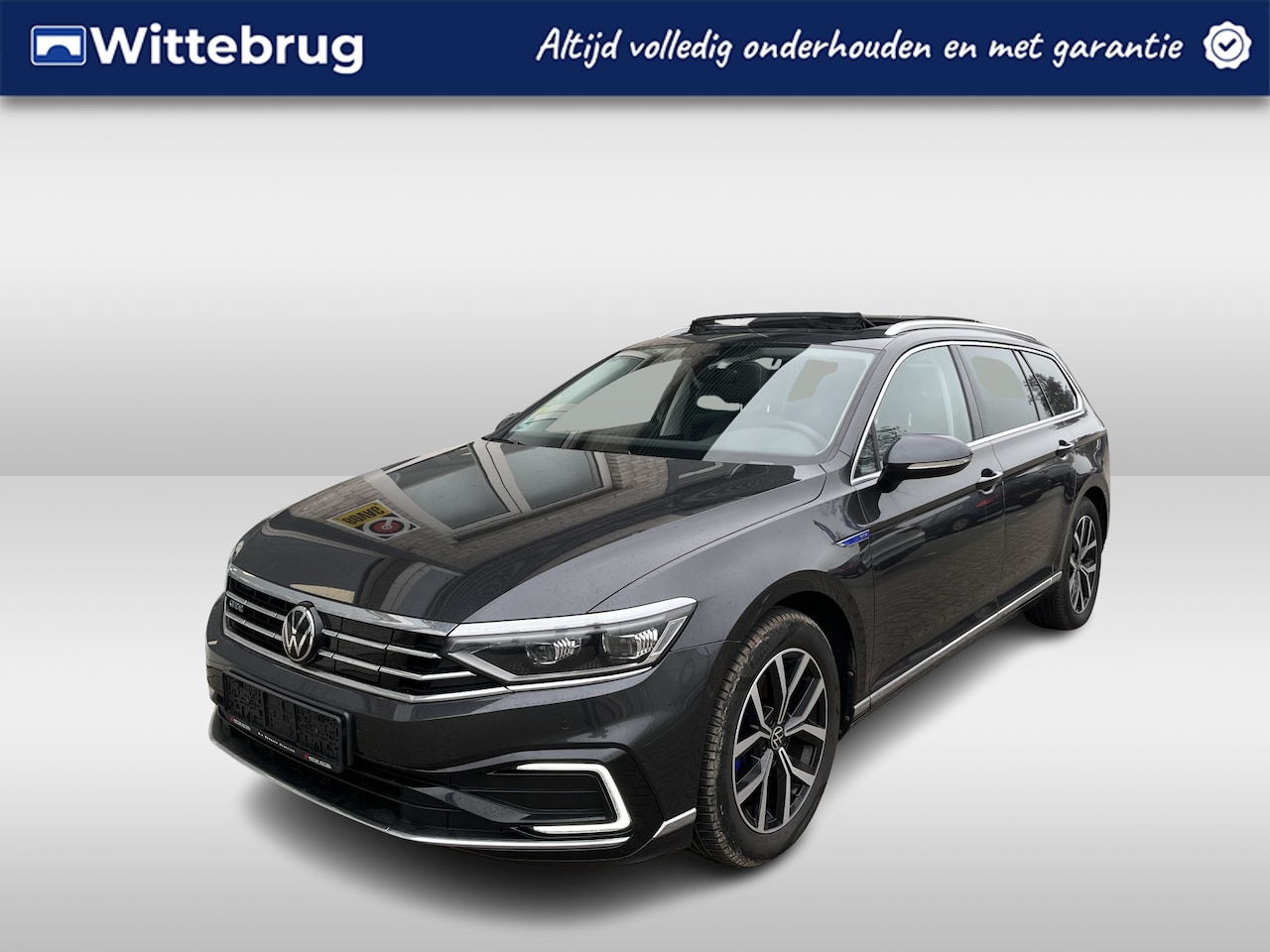 Volkswagen Passat Variant - 1.4 TSI PHEV GTE Business / AUTOMAAT/ PANO/ PARK. SENSOREN/ ERGO COMFORT/ LED/ DODE HOEK/ - AutoWereld.nl