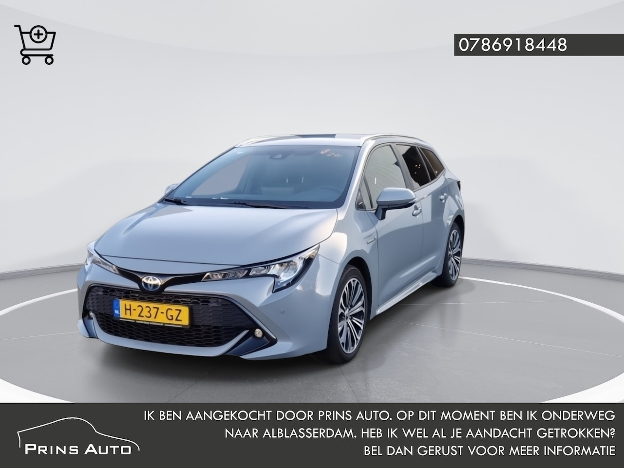 Toyota Corolla Touring Sports - 2.0 Hybrid Business Plus |CAMERA|CLIMA|VOLL ONDERH| - AutoWereld.nl