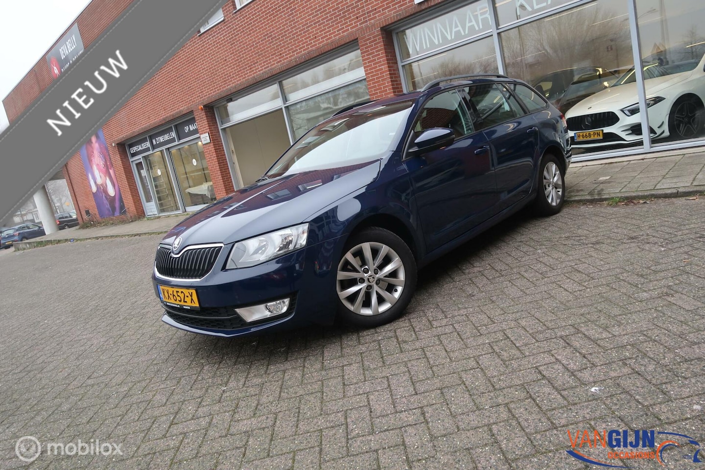 Skoda Octavia Combi - 1.0 TSI Greentech Ambition Business Navi Airco - AutoWereld.nl